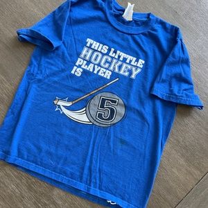Hockey Turning 5 Birthday tee